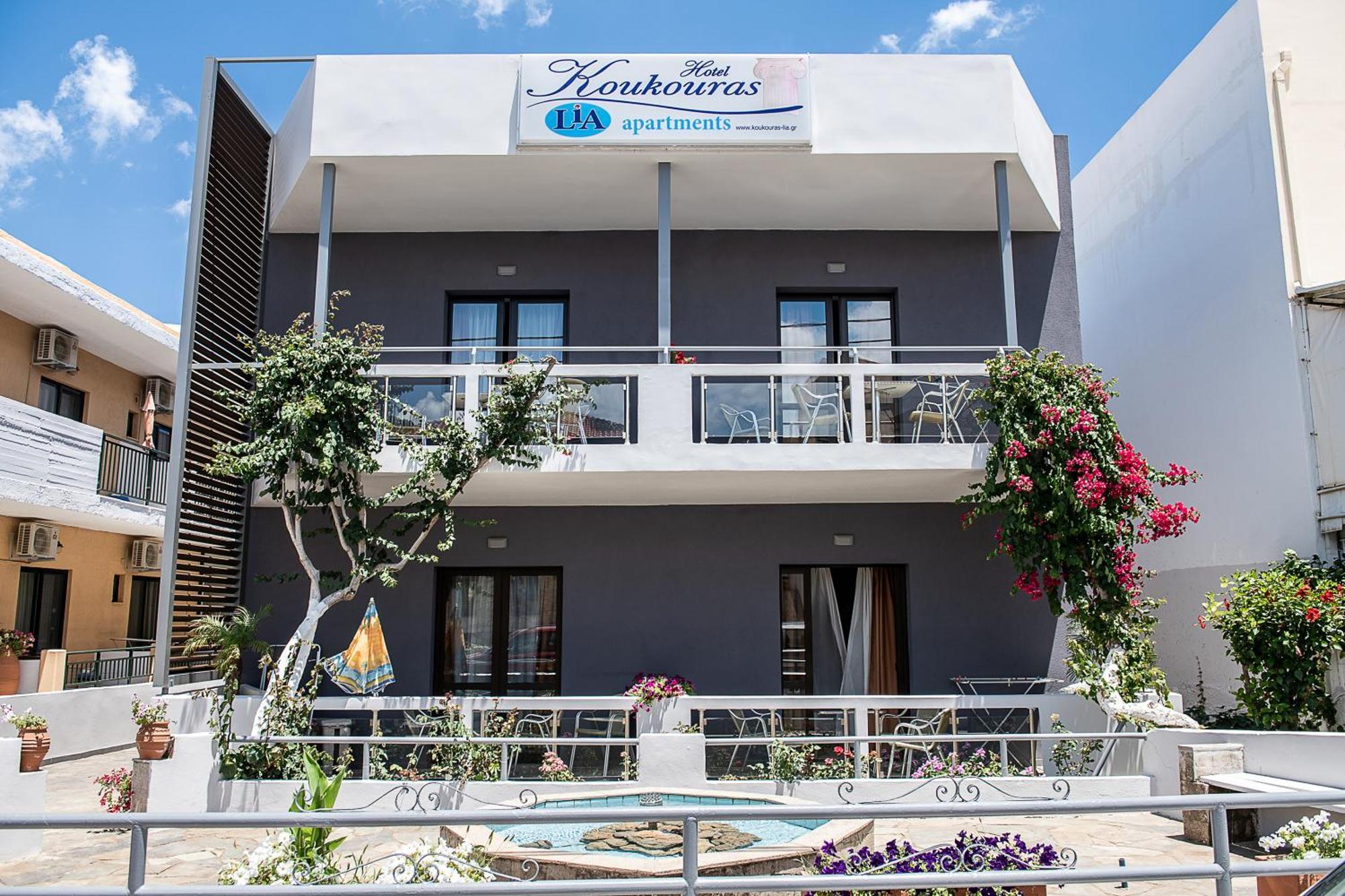 Lia Beachfront Apartments Stalós 외부 사진