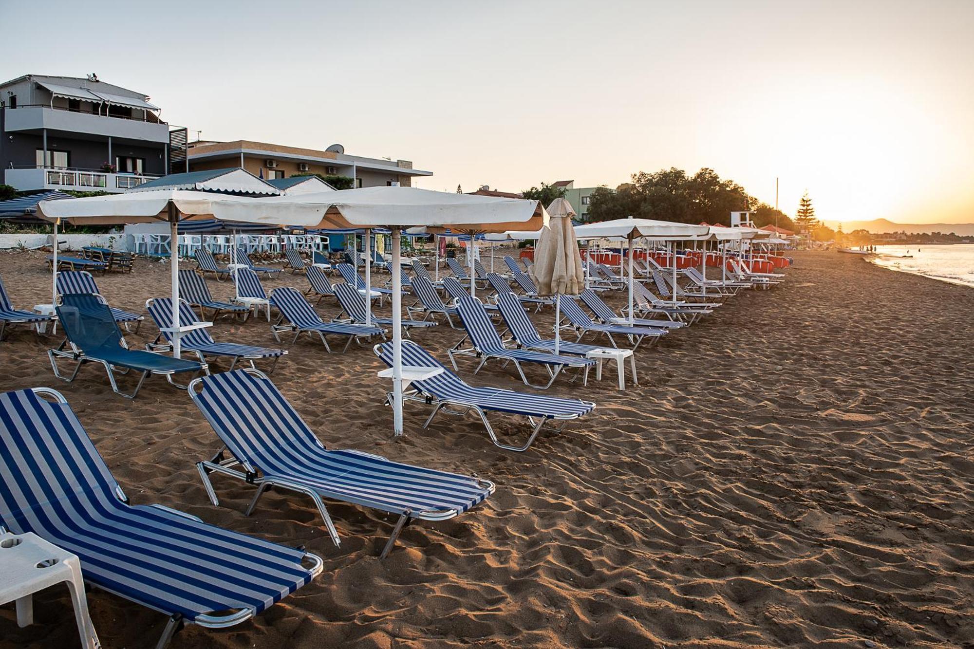 Lia Beachfront Apartments Stalós 외부 사진