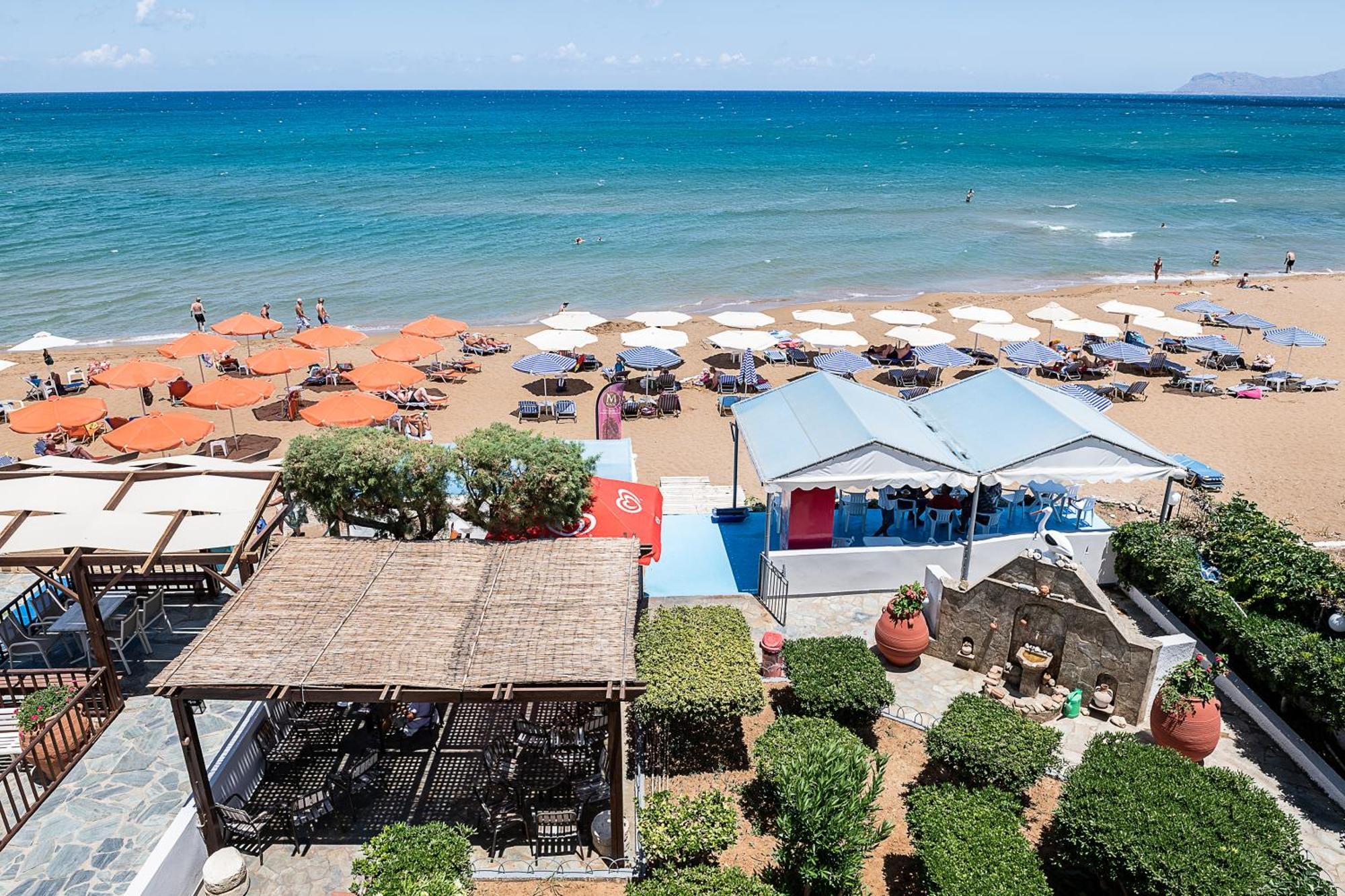 Lia Beachfront Apartments Stalós 외부 사진