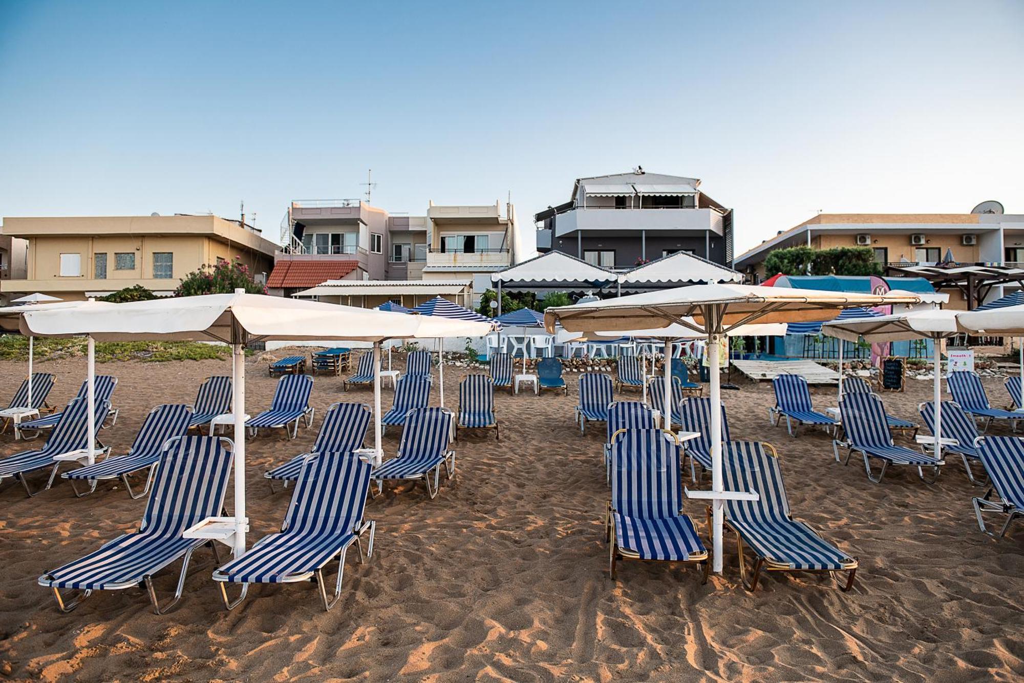 Lia Beachfront Apartments Stalós 외부 사진