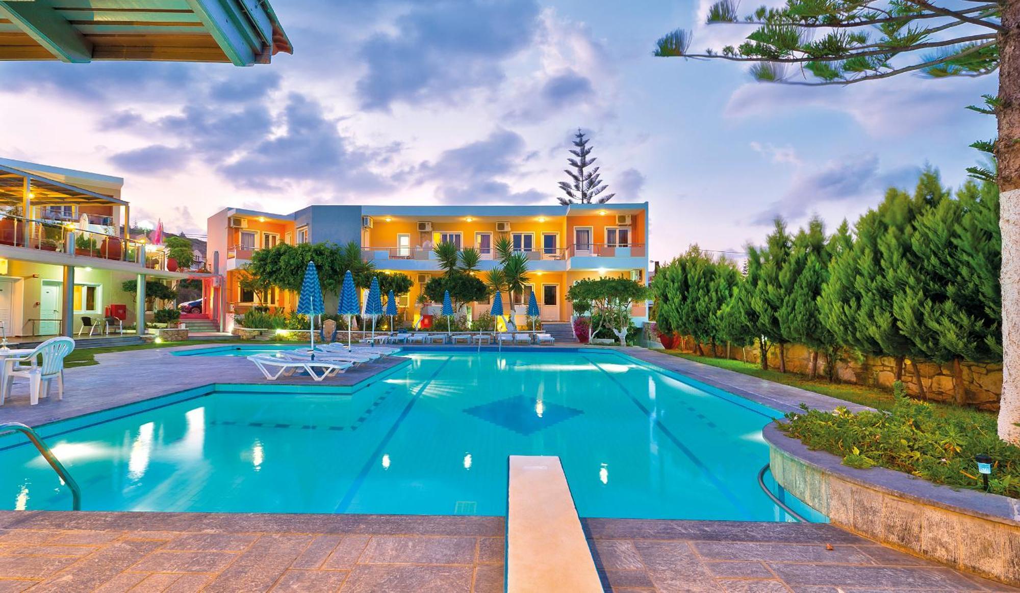 Lia Beachfront Apartments Stalós 외부 사진