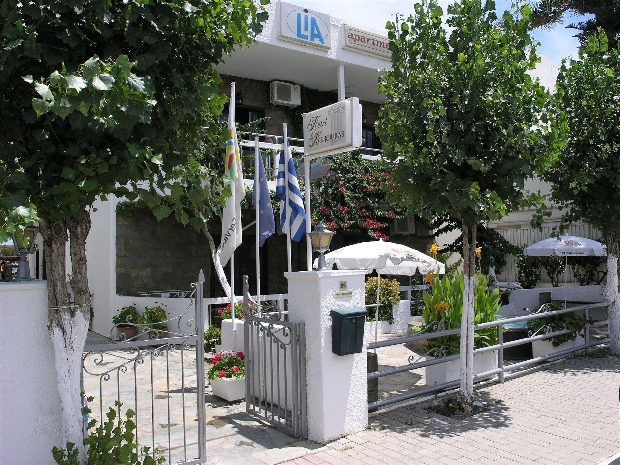 Lia Beachfront Apartments Stalós 외부 사진